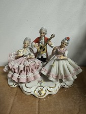 Antique Dresden Figurines Man
