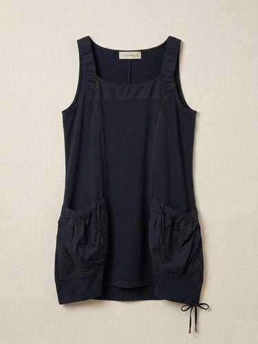 Vintage coccinelle black tunic - vintage,