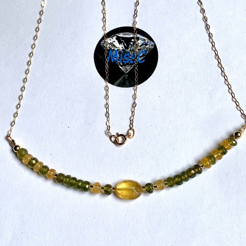 9ct gold vesuvianite and - 9ct,