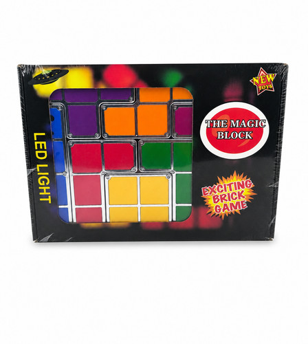 Led puzzle light - puzzle, building