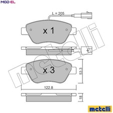 BRAKE PAD SET DISC BRAKE