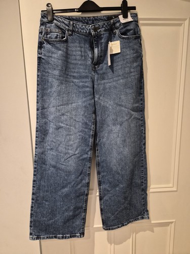 Wide leg mid rise - leg, jeans