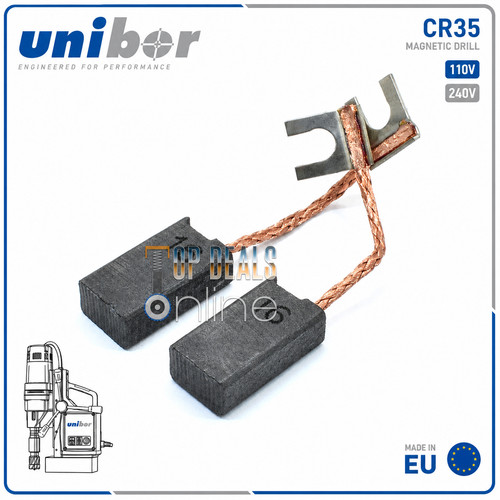 Carbon brushes for unibor cr35 - brushes,