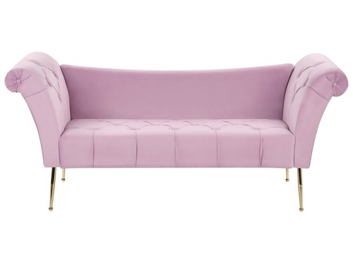 Velvet chaise lounge light - velvet,