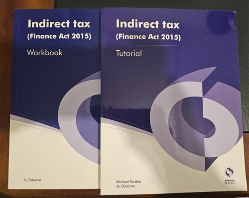 Acca indirect tax finance - tax, (finance
