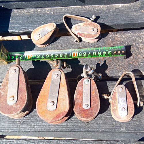 Main marine tufnol - main, pulley