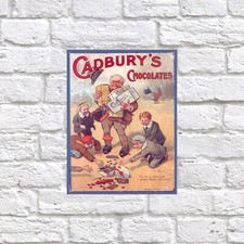 Cadbury's Chocolates, Retro tin metal sign Art Decor Gift