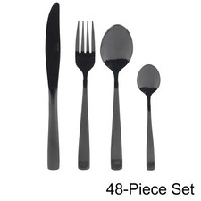 Salter Cutlery Set Black
