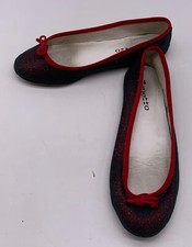 Repetto Womens Black Red