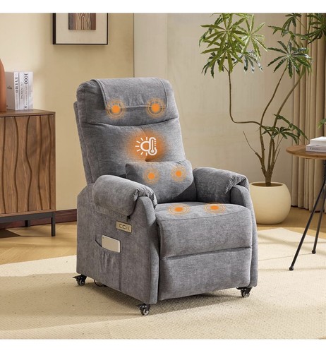 Recliner armchair with wheels - armchair,