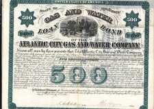1877 Atlantic City Gas & Water