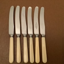 6Vintage Bone Handles Butter