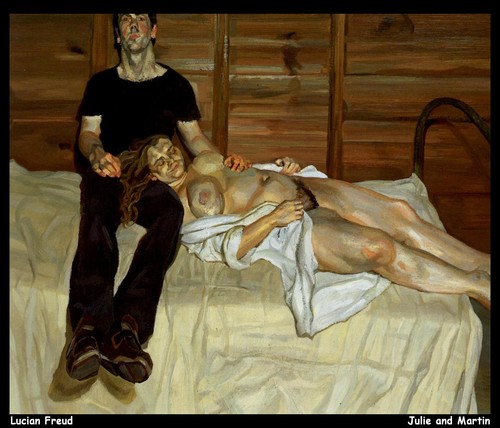Lucian freud julie and martin - lucian,