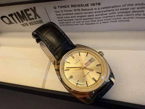 Timex reissue 1978 day date - timex,