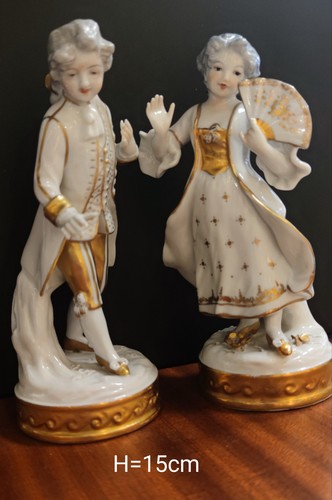 Pair vintage volkstedt - pair, of