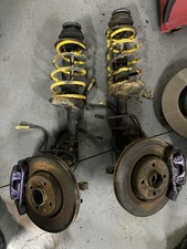 Complete front suspension legs spring shocks hubs brakes Renault Clio 172 182