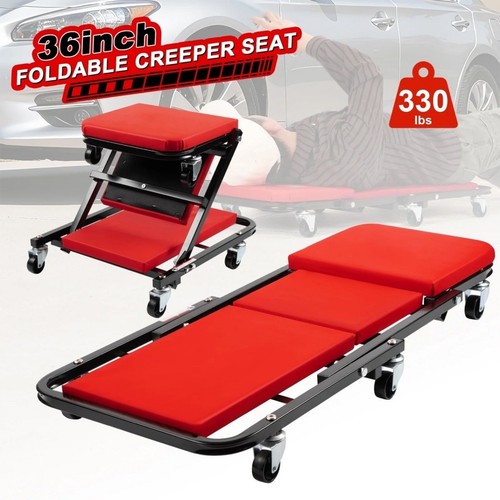 Car creeper heavy duty with - car,