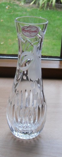 Royal brierley etched cut - royal, &