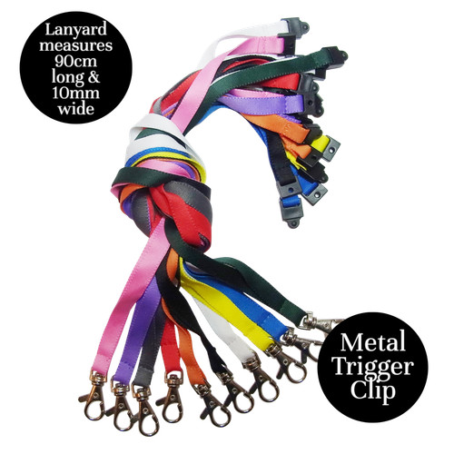 Lanyard with safety break and