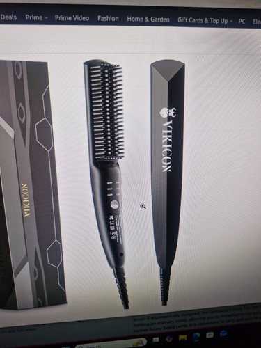 Vikicon beard straightener - vikicon,