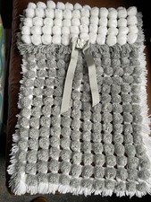 Grey And White Pompom Baby