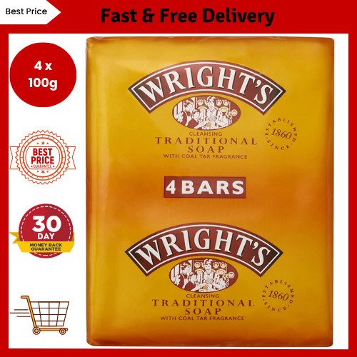 Wright coal tar soap - coal,