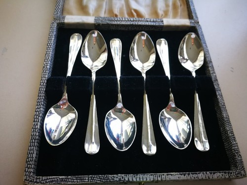 Set vintage teaspoons - of, 6