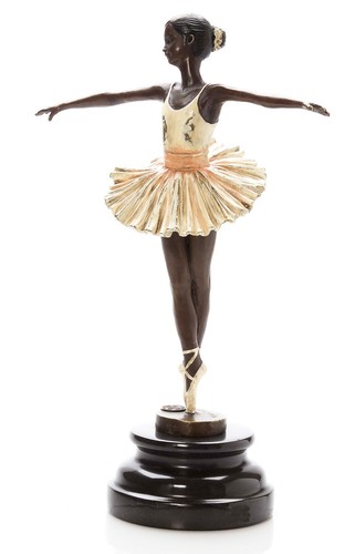 Bronze sculpture dancer