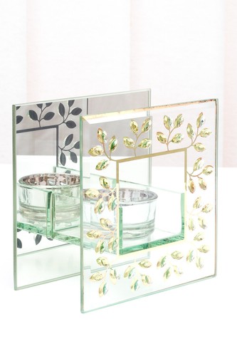 Single candle sparkling golden - candle,