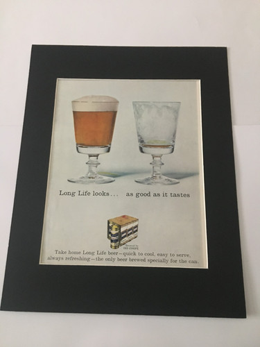 Long life beer 1964 original - long,