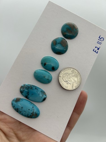 Natural turquoise cabochon - turquoise,