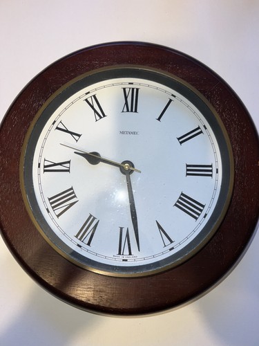 Vintage metamec wall clock - vintage,