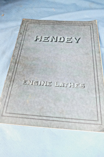 Vintage engineering hendey - vintage,