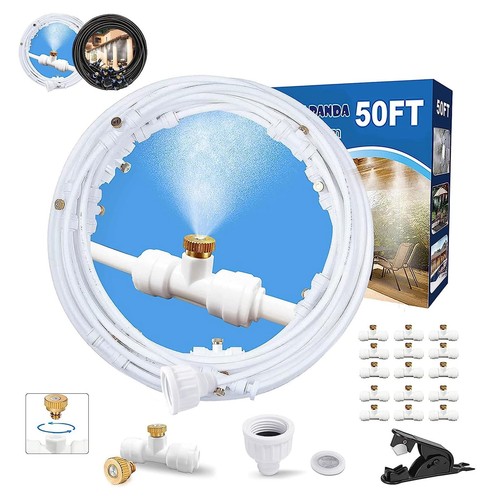 Misting system 50ft water - system, hose