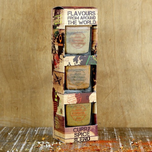 Curry spice trio - gift, set