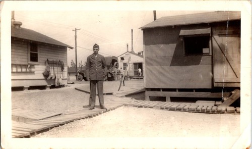 Army man standing straight - standing,