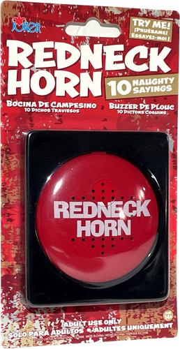 Redneck horn press button - redneck,