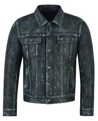 Mens trucker jacket navy - mens,