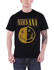 Nirvana T Shirt Spliced Face