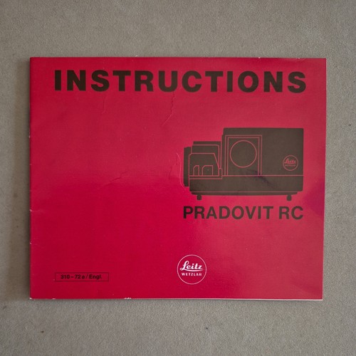 Leitz pradovit projector - rc,