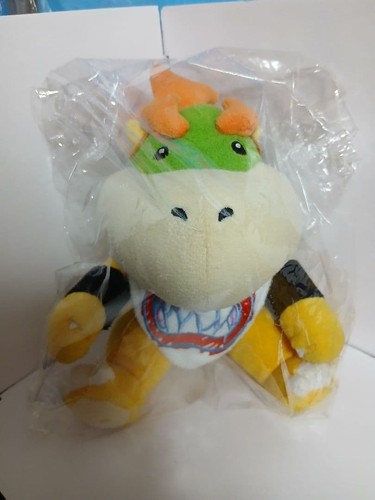 Super mario bowser plush - super, jr.