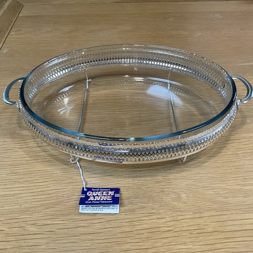 Queen anne oval pyrex serving - anne,
