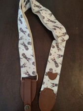 Dog Guitar Strap - Tan Dog