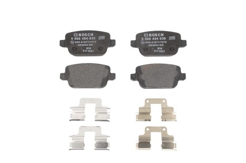 Brake pads set - right, fits