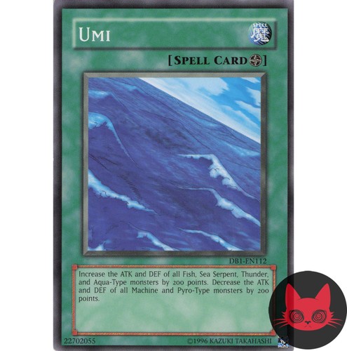 Yugioh umi db1 - yugioh, nm