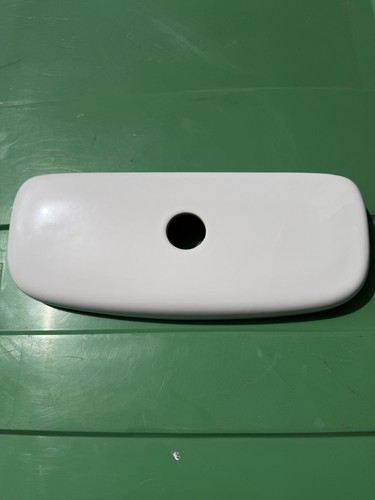 White cistern lid centre - lid, flush