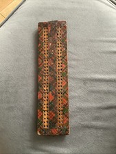 Vintage Wooden Cribbage Board