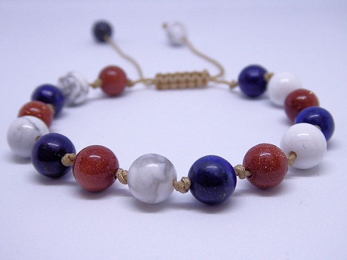 Modern lapis lazuli howlite - lapis,