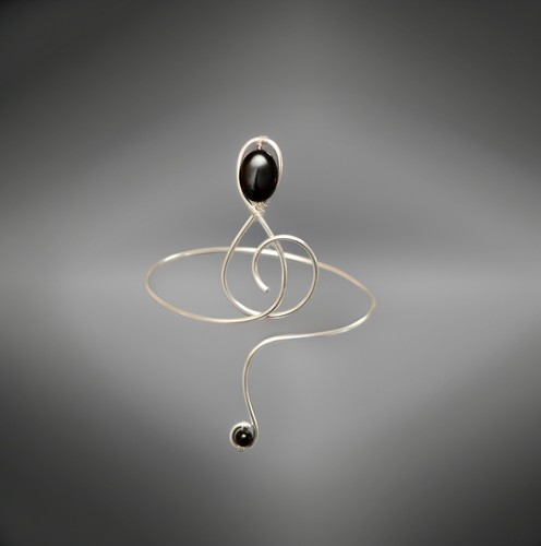 Elegant musical treble clef - elegant,