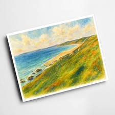 A6 PRINT - Whitsand Bay from